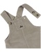 Overall en t-shirt set in geribd fluweel
