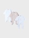 Set van 3 Baby Pyjamas in Fluweel
