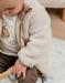 Ecru sherpa jacket
