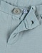 Cotton piqué bermuda shorts, sage green