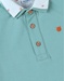 Katoenpiqué 2-in-1 polo, arctic blue