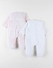 Lot de 2 Pyjamas bébé, Velours