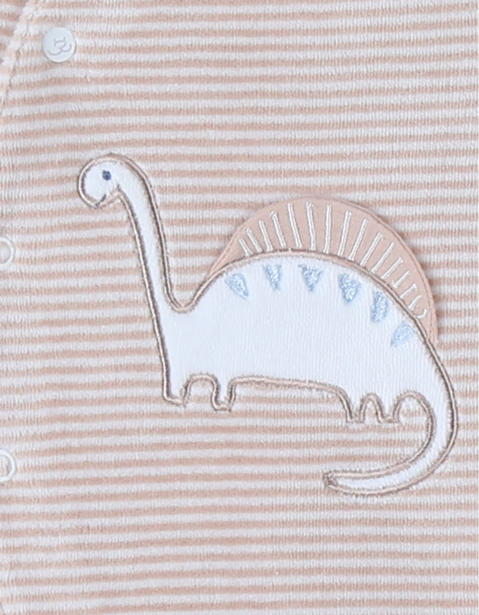 Pyjama van ribfluweel, dinosaurus