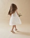Ceremony floral dress, off-white
