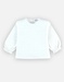 Jurk + t-shirt met lange mouwen set, donkerroos/wit