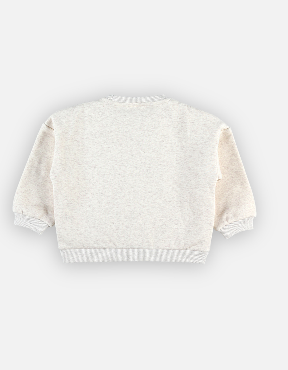 Katoenen Nouky sweater, beige
