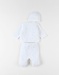 3-piece pack with birds, ecru
