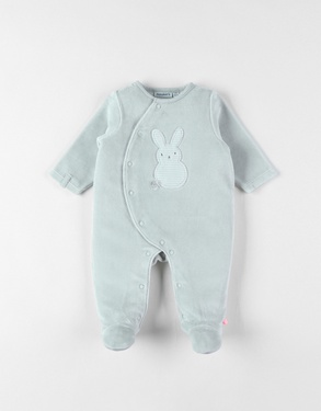 Corduroy velvet pyjamas, heart