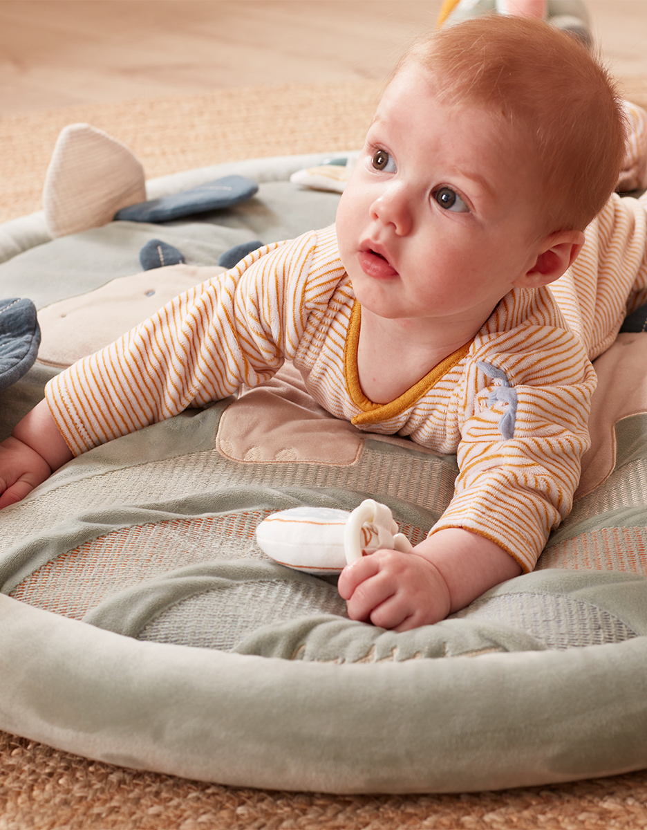 Veloudoux Stegi activity mat, green