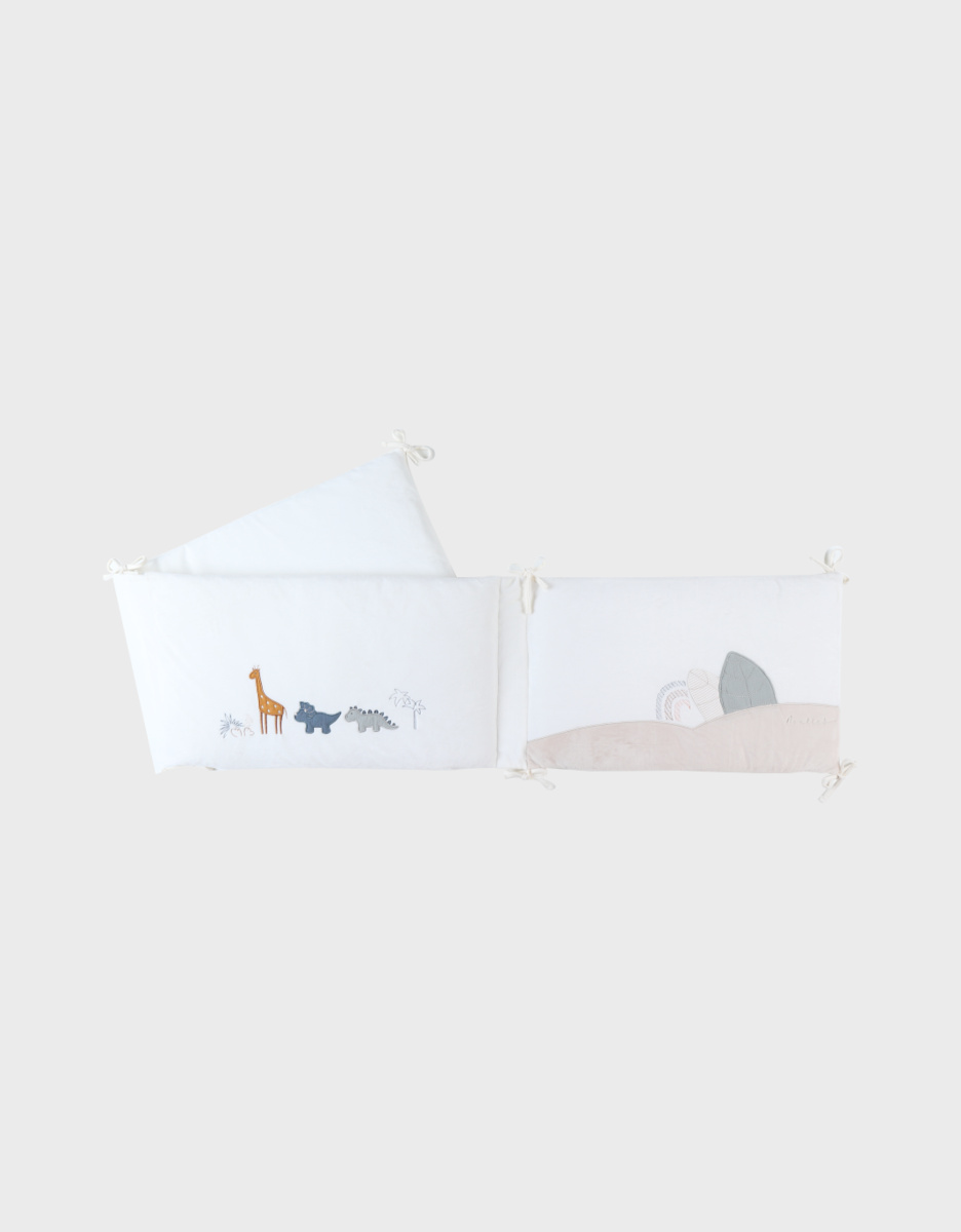Veloudoux Tiga, Stegi & Ops bed bumper, off-white