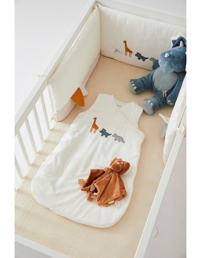 Veloudoux Tiga, Stegi & Ops bed bumper, off-white