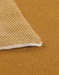 Couverture tricot 100 x 140 cm en jacquard BIO, ocre