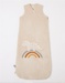 Gigoteuse 90-110 cm Stegi en veloudoux, beige