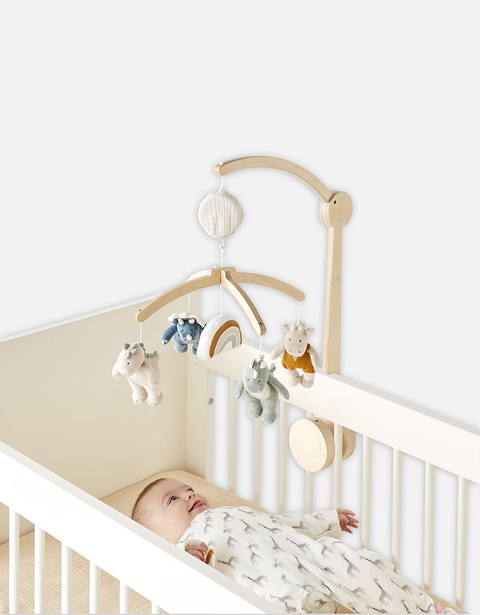 Mobile musical en bois