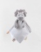 Doudou Ops en Veloudoux, gris