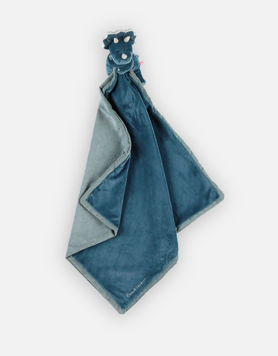 Doudou XXL Ops en Veloudoux®, bleu