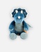 Veloudoux mini musical Ops soft toy, blue