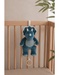 Peluche mini musicale Ops en Veloudoux, bleu