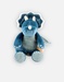 Veloudoux mini muzikale Ops knuffel, blauw