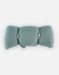 Organic knitted 75 x 95 cm play and playpen mat, green