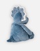 Medium Veloudoux Ops soft toy, blue