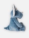 Medium Veloudoux Ops soft toy, blue
