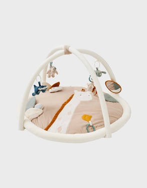 Tapis d'éveil Tiga en veloudoux, beige