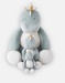 Small BIO katoenen mousseline Stegi knuffel, eucalyptus