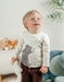 Ecru katoenen T-shirt met berenprint

