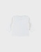 Ecru katoenen T-shirt met berenprint

