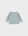 Groen jersey T-shirt met lange mouwen en tijgerprint
