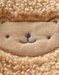 Sherpa hooded jacket, camel