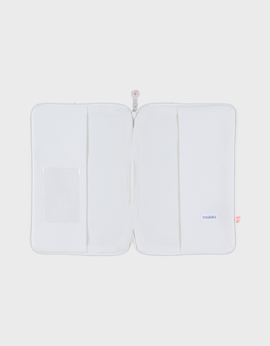 Health record cover, organic muslin