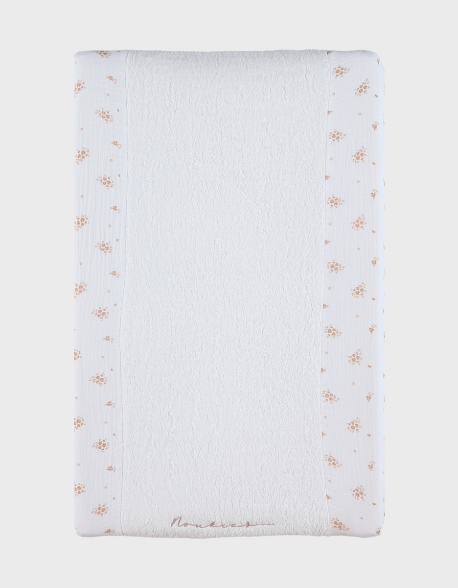 Changing mat cover, thick terry