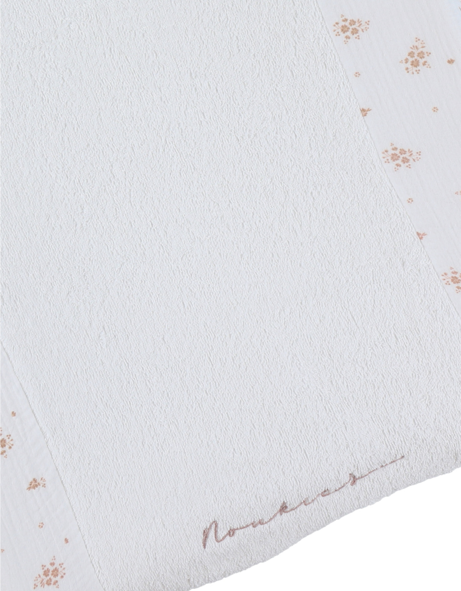 Changing mat cover, thick terry