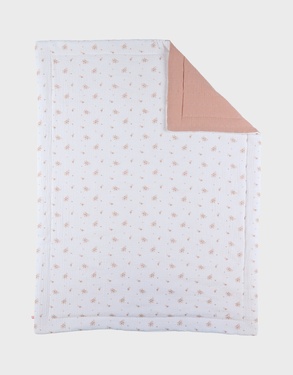 Couverture bébé 75*100cm, mousseline de coton bio