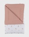Couverture bébé 75*100cm, mousseline de coton bio