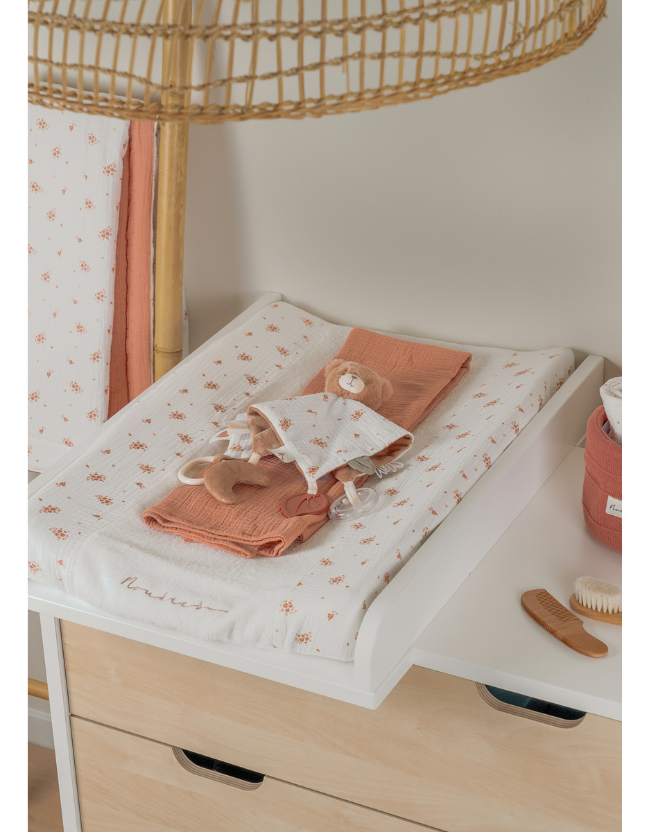 Housse de matelas à langer, éponge épaisse