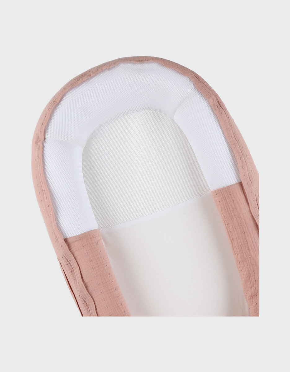 Babynest, bio katoenen mousseline