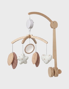Mobile musical en bois 