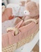 Moses basket, organic cotton muslin