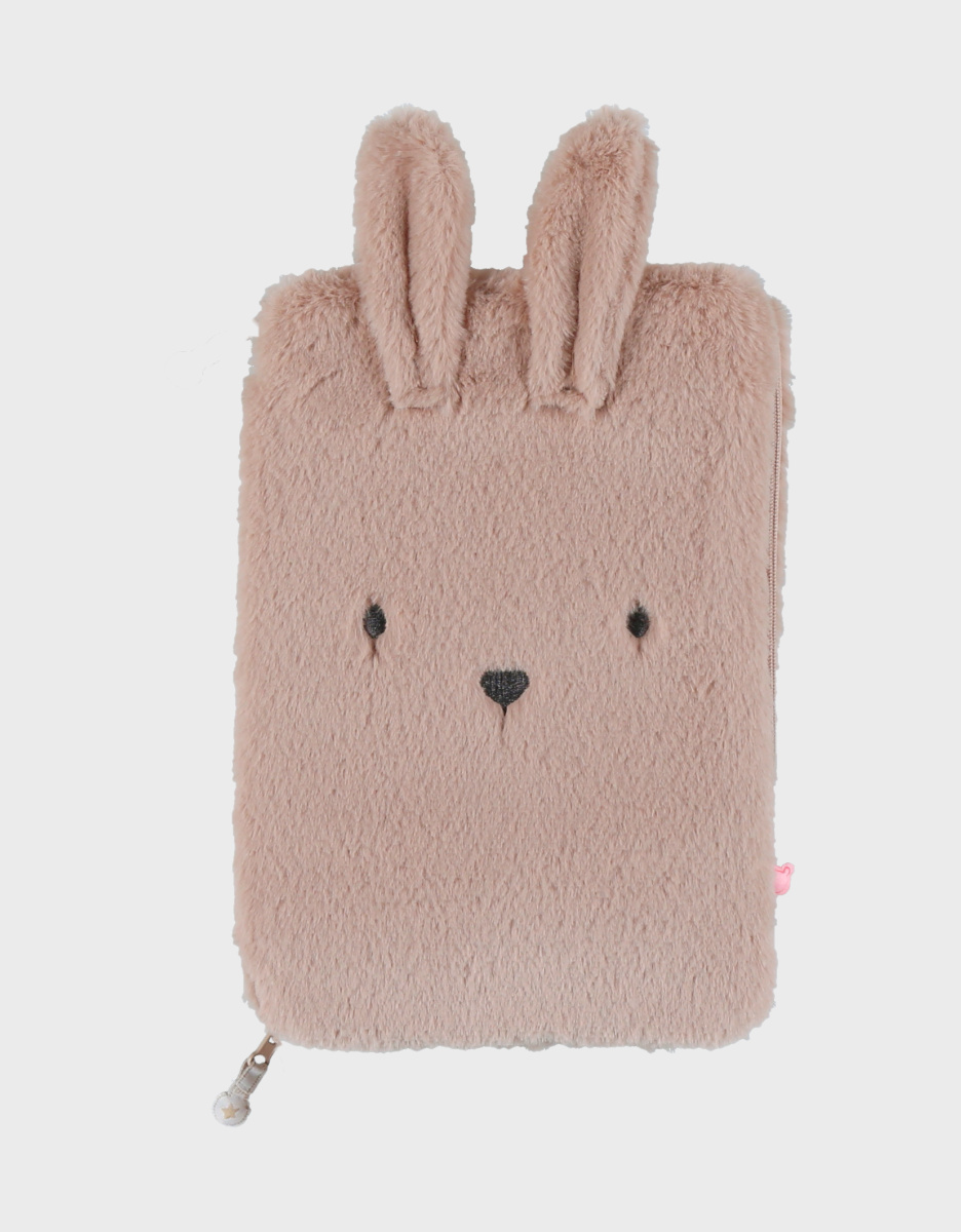 Protège carnet de santé, effet fourrure