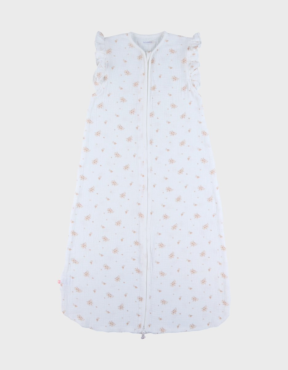 Sleeping bag, organic cotton muslin, 6-24 months