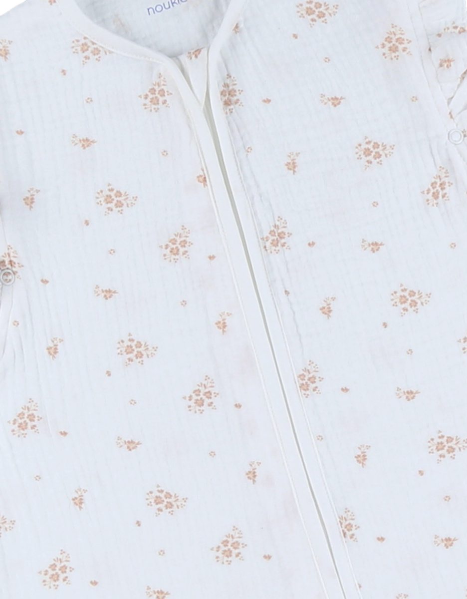 Sleeping bag, organic cotton muslin, 6-24 months