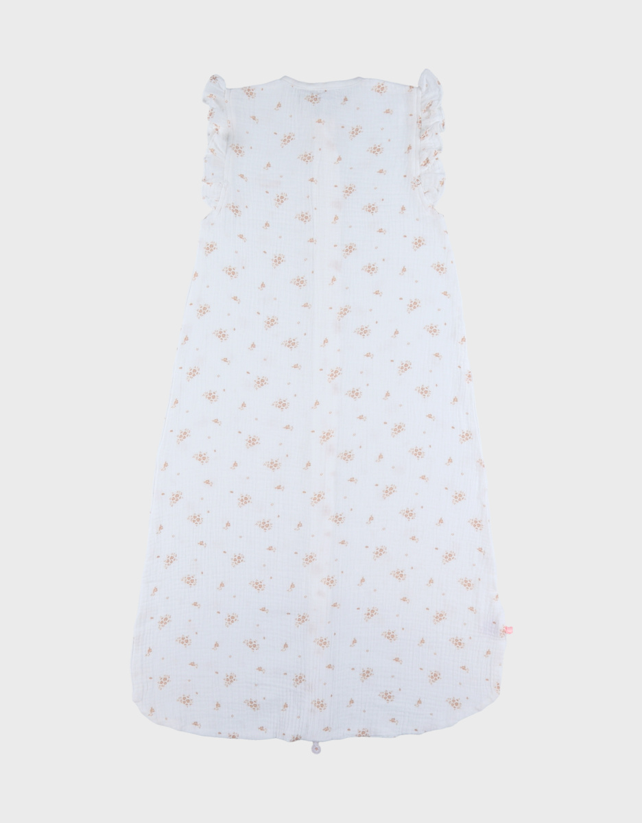 Sleeping bag, organic cotton muslin, 6-24 months