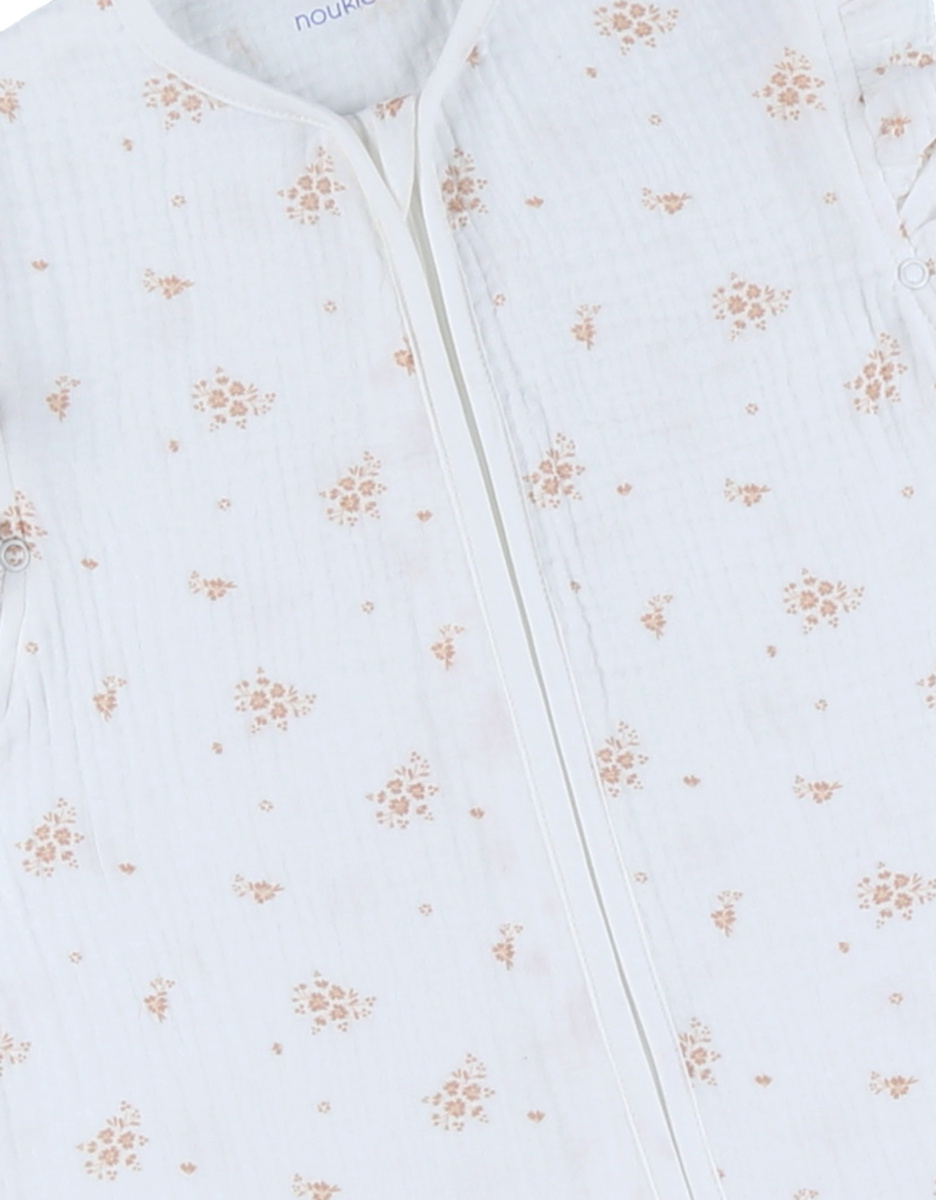 Sleeping bag, organic cotton muslin, 6-24 months