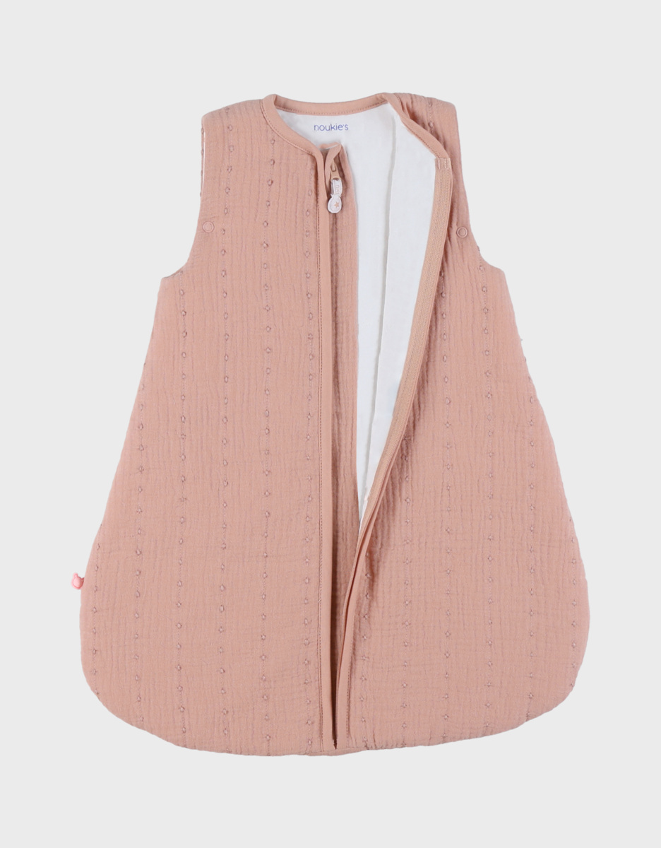 Sleeping bag, organic cotton muslin, 0-3 months