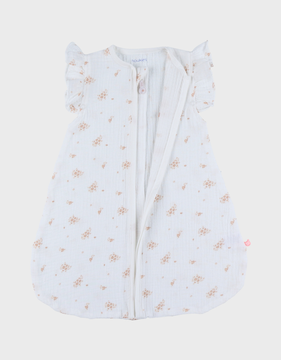 Sleeping bag, organic cotton muslin, 0-3 months