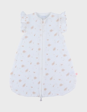 Sleeping bag, organic cotton muslin, 0-3 months