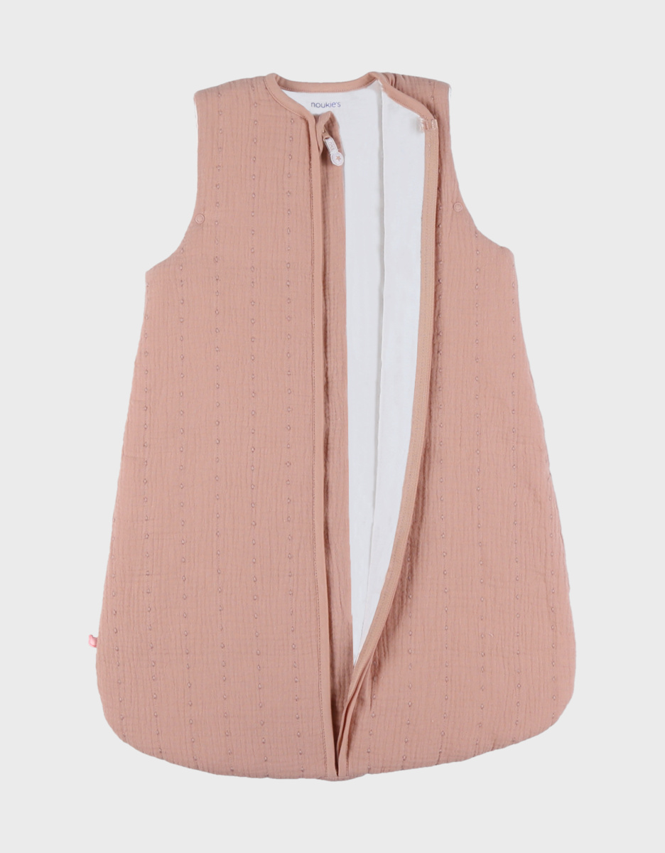 Sleeping bag, organic cotton muslin, 1-6 months